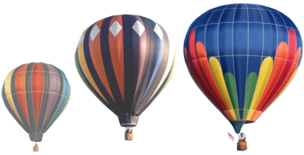 Hot Air Balloon names - Morning Glory - Sound of Silence - Wind Song
